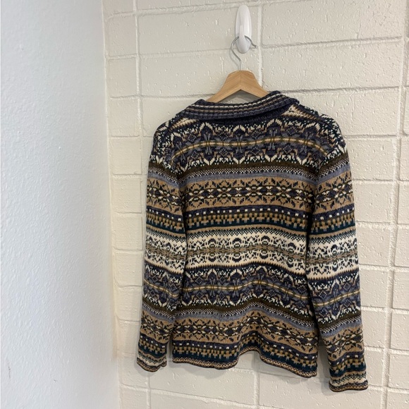 Vintage tiara international fall zip up sweater - Picture 3 of 3